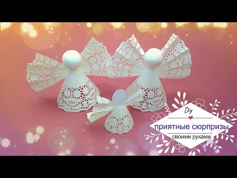 Ангел из салфеток своими руками