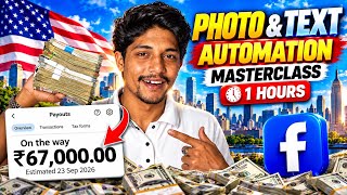 AI USA Facebook Page | Photo & Text Automation Masterclass (1 Hour+)