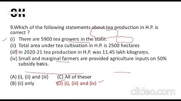 Hpas prelims 2022 Answer key| Part-1 HPGK #hppsc #hpas_has_mock_test