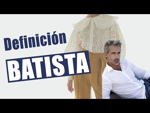 Video: ¿Qué es la batista de viscosa?