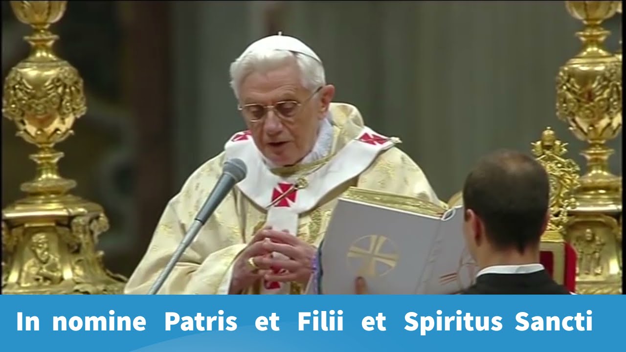 I Nomine Patris Et Filii Et Spiritus Sancti übersetzung www.youtube.com