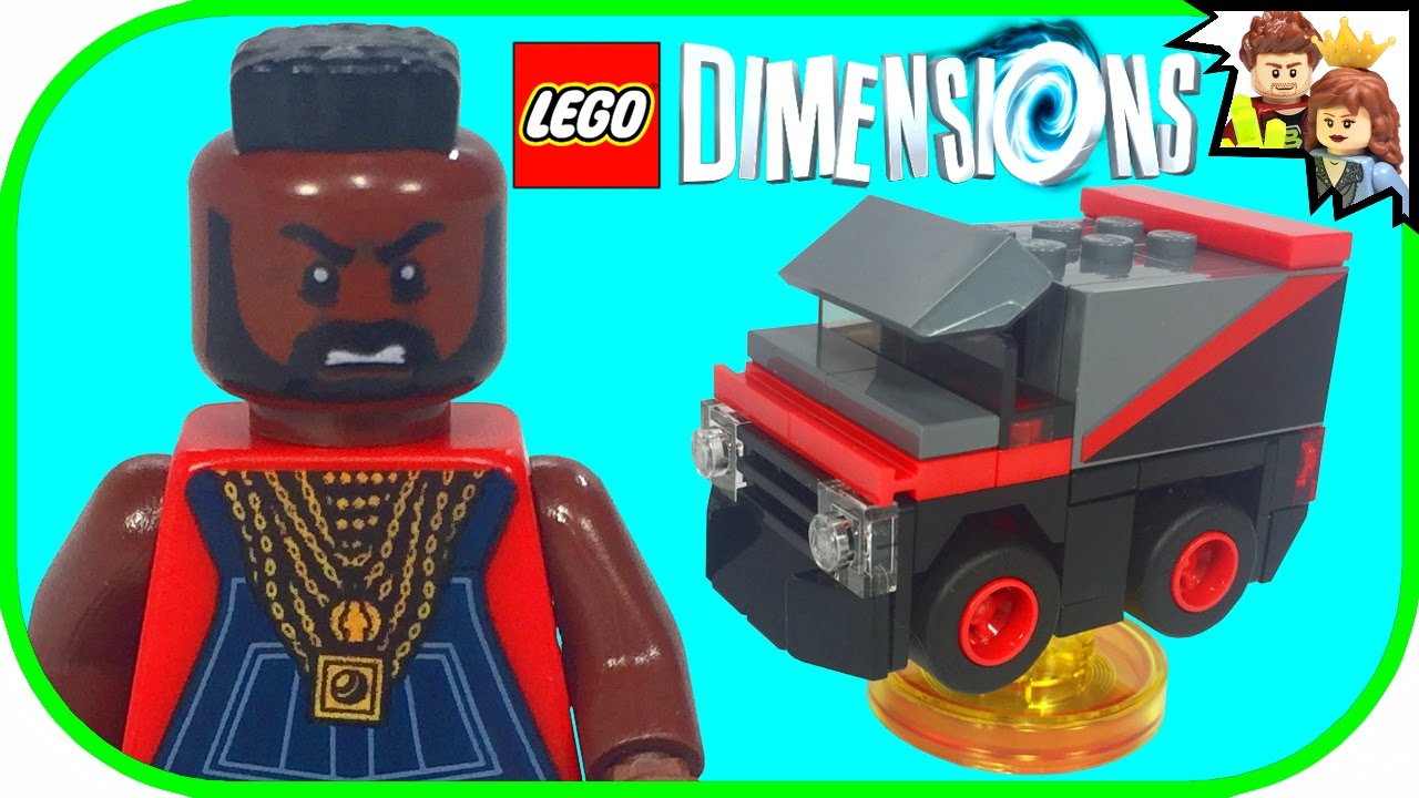 LEGO Dimensions A-Team Mr. T Fun Pack 71251 Build Instructions Review