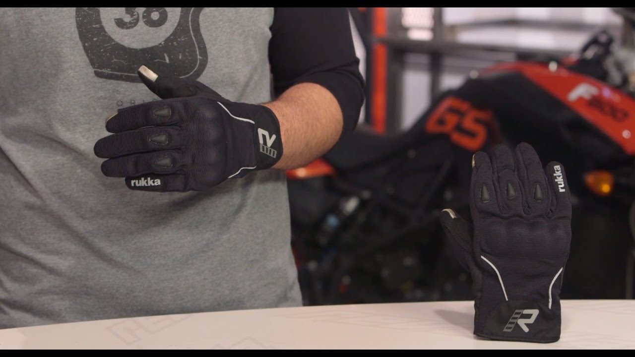 Airium Gloves at RevZilla.com - YouTube