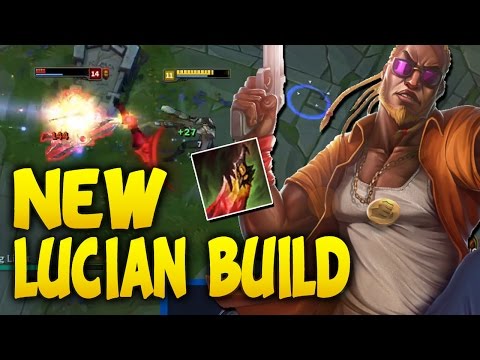 NEW OP EARLY LUCIAN BUILD? (League of Legends)