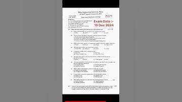 beu 2nd semester exam engineering graphics and design| engineering drawing #bue #pyq #semesterexam