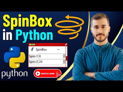 Python Tkinter Spinbox Tutorial in Python GUI | Python for Beginners