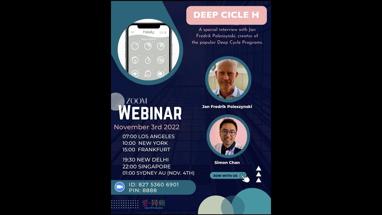 Entrevista con Jan Fredirk Poleszynsiki, creador de los programas Deep Cycle y Deep Cycle H