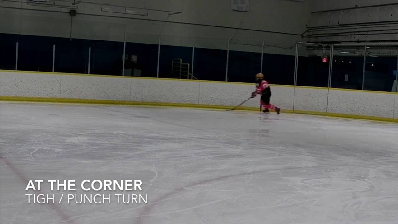 How to make 2 different quick turns in hockey YouTube