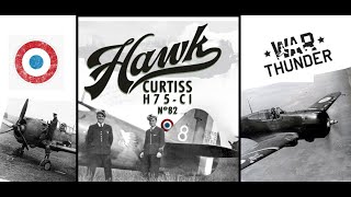 Lot bojowy Hawkiem 75 (nie mam pomysłu na tytuł(świat czołgów słabych war thunder ))