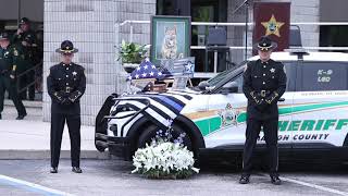 Memorial Service for K-9 Leo