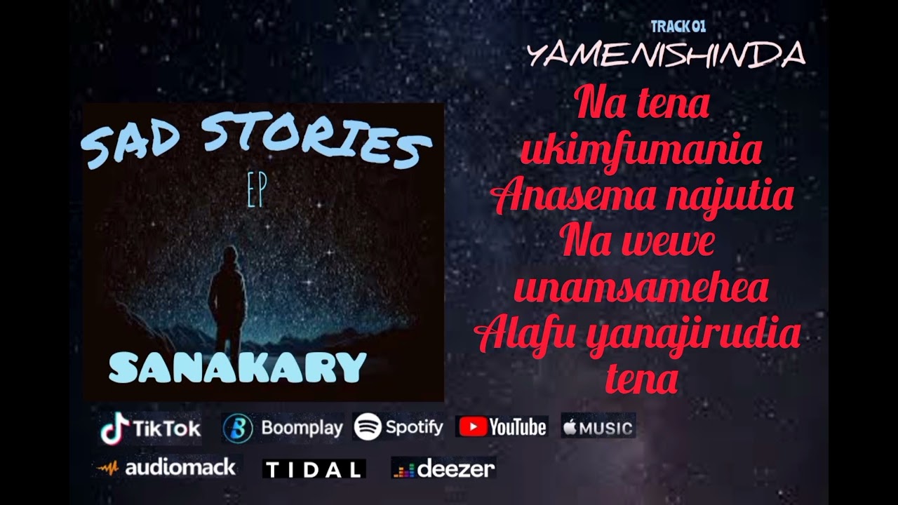 Sanakary - Yamenishinda (Official Lyrics Audio)