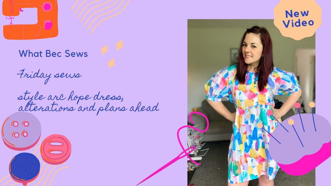 Friday sews - alterations and style arc hope woven.