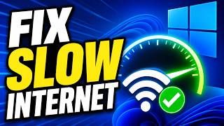 FASTEST Way To Make Your Internet Faster in Windows (1 Setting Fix)