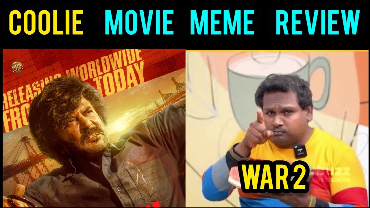 🍿"COOLIE MOVIE REVIEW"|"COOLIE MOVIE TAMIL REVIEW"| "COOLIE MOVIE MEME REVIEW" 