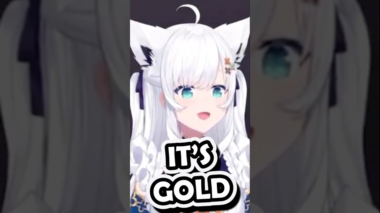 Fubuki Found Gold Cosmetics  #vtuber #hololive #ホロウィッチ #いろはにほへっとあやふぶみ #repo