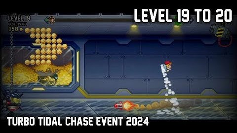 [Jetpack Joyride] Turbo Tidal Chase Event 2024 - Level 19-20 + All Event Rewards Collected (Final)