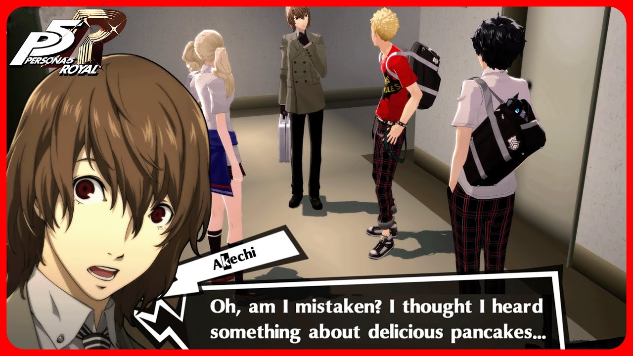 Akechi talks about pancakes - Persona 5 Royal PC - YouTube