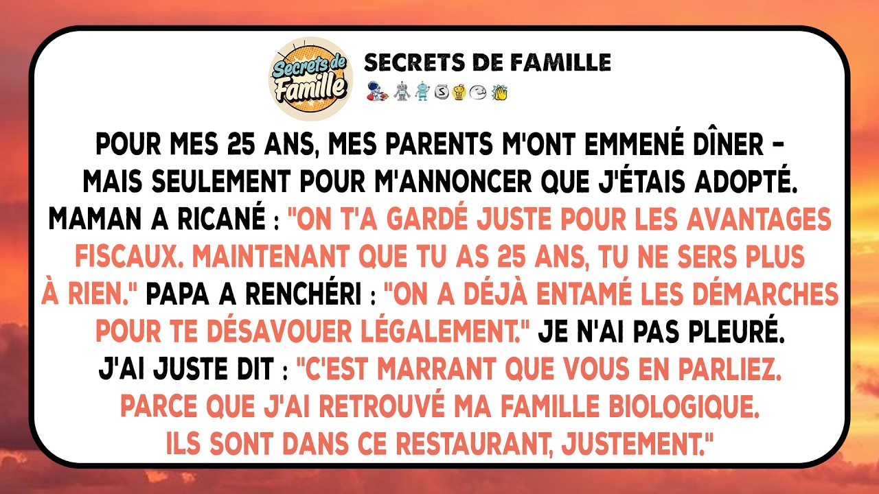 Mes parents m'ont dit 