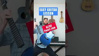 Let's Learn 'Alive' by Pearl Jam - Easy Guitar Tutorial