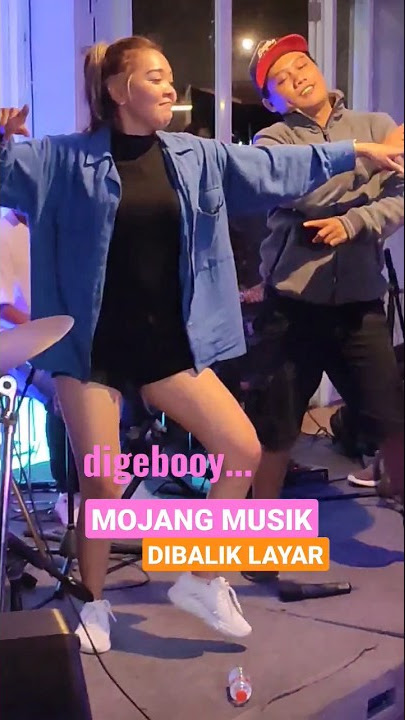 Di Geboy, goyang asyik.. di balik layar Mojang Musik.. #tanjidor #dangdut #sunda