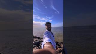 India last land Kanyakumari Indian Ocean #krishanmotovlog #kannykumari#ocean #tn #kanyakumari