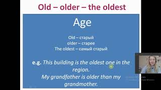 Old - older - the oldest. Old - elder - the eldest.