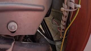 Sailing Snowfire - vetus raw water strainer installation on a Westerly Centaur