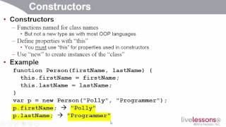 5 1 Define, instantiate, and access objects   JavaScript, jQ