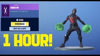 Fortnite CHEER UP Emote 1 Hour!