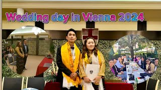 Official Wedding day in Vienna #tibetanvlogger #tibetanwedding