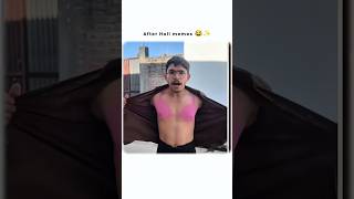 After Holi memes 😂 | Ft. FUKRA INSAAN | #shorts #trendingshorts #comedy