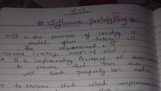Celebrity software prototyping | software engineering | Handwritten notes | types of software prototyping. Profile