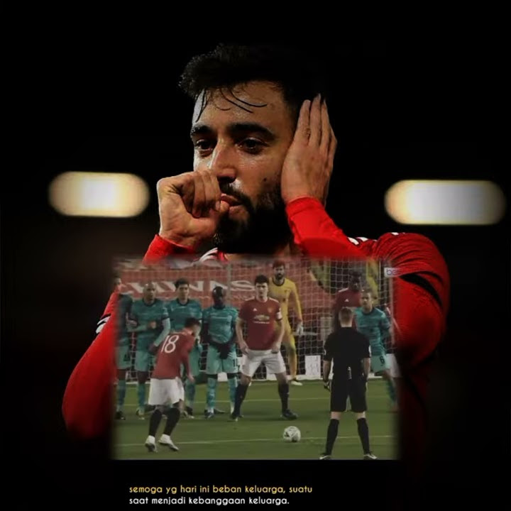 Story wa terbaru 2021 || Tendangan bebas bruno saat melawan liverpool