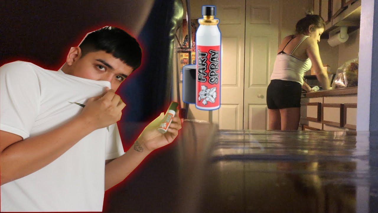 FART SPRAY PRANK ON MEXICAN MOM!! (FUNNY REACTION) YouTube