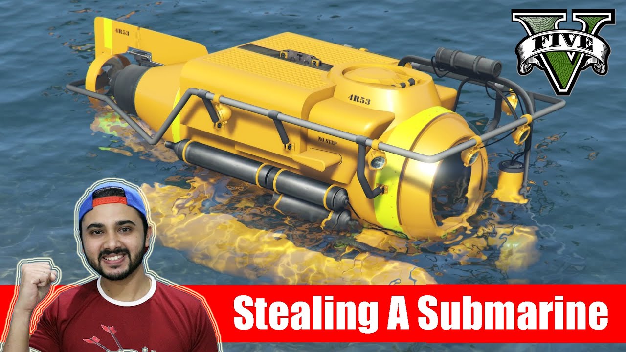 Stealing Submarine For A Big Mission GTA V Gameplay 16 YouTube