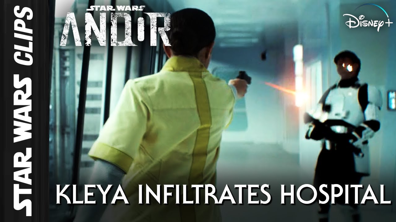 Kleya Infiltrates Coruscant Hospital (Andor S2) | Star Wars Clips