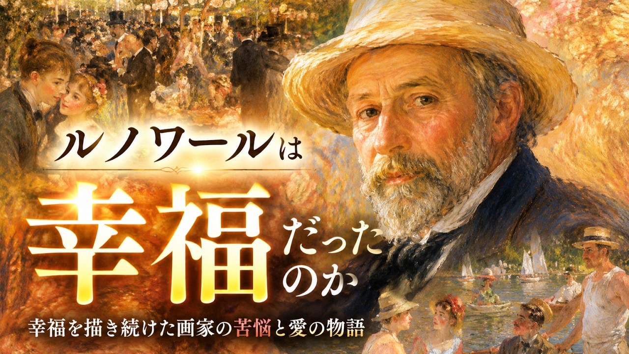 ルノワール《ムーラン・ド・ラ・ギャレットの舞踏会》――なぜこの幸福は