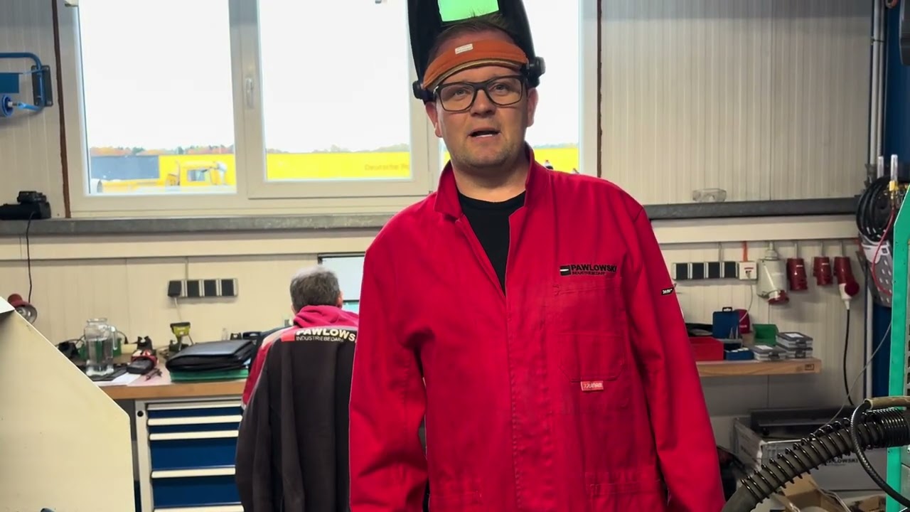 Vorführung einer gebrauchten Merkle PU 300K, MIG-MAG Pulsanlage, wassergekühlt, Industriegerät