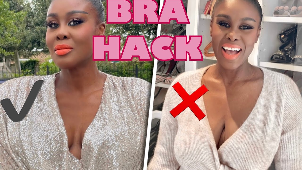 👀 👙BRA HACK 1: PLUNGING NECKLINE 4 ALL OF YOUR FABULOUS DRESSES