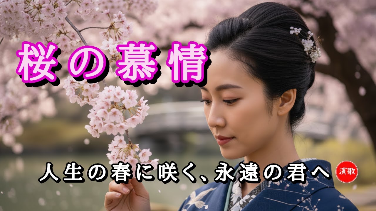 新曲 **桜の慕情**  人生の春に咲き、心に残る永遠の君へ  