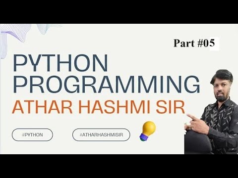 Python 5 Operators in Python - YouTube
