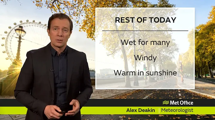Tuesday afternoon forecast 19/10/21
