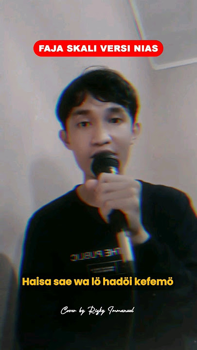 FAJA SKALI VERSI NIAS - Cover By Rizky Immanuel, Original by Angga Dermawan.  #lagunias