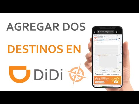 Cómo Agregar Dos Destinos en DIDI