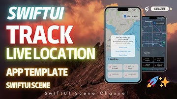 📍Track Your Live Location in Style with SwiftUI & MapKit! 🔥 | iOS GPS App UI Tutorial 2025