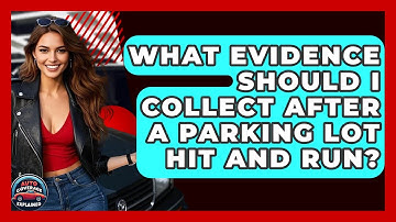 What Evidence Should I Collect After A Parking Lot Hit And Run? - Auto Coverage Explained