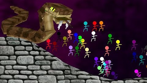 Game Hacker marble race Survival - Escape Big Angry Snake - Algodoo sTICKMAN - Survival Race