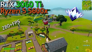 Fortnite OG season | RTX 3060 Ti + Ryzen 5 5600x |?SMOOTH?| Ranked fights solo | 1980x1080 | 280+FPS