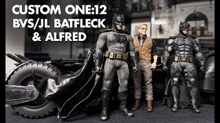 Custom 1/12 BVS/JL Batfleck & Alfred by Ibrahim Moustafa 6,711 views 10 months ago 19 minutes