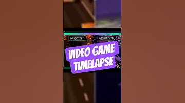 We MADE a VIDEO GAME in 16 Months — Watch it Evolve in ONE MINUTE!